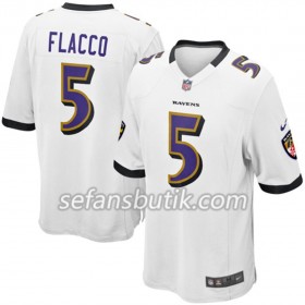 Baltimore Ravens Tröjor Joe Flacco 5 Nike Vit - Herr